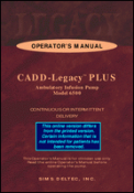 Smiths Medex Cadd Legacy 6500 Plus Infusion Pump Legacy6500 Operator's Manual